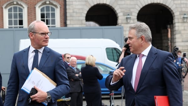 Minister for Foreign Affairs Simon Coveney says Northern Secretary Brandon Lewis' proposals are not a basis for moving forward