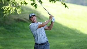 Seamus Power in action during the second round of the Barbasol Championship