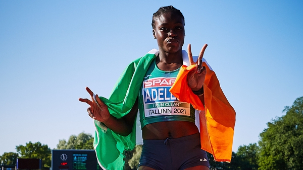 Rhasidat Adeleke made it a double gold with her comfortable victory in the 200m event