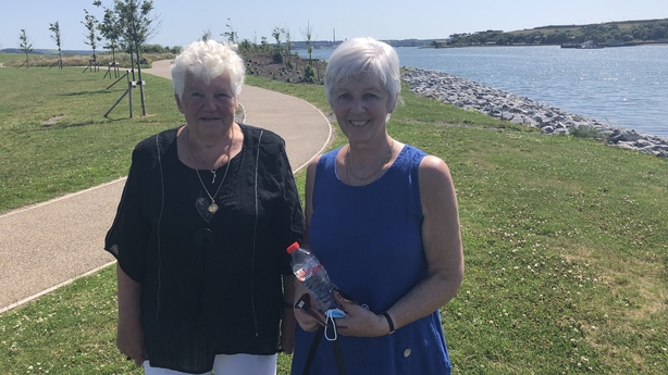 Gertie O'Driscoll and Mary Jordan of Ringaskiddy Residents Association