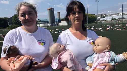 Amanda Larkin and Valerie Jennings put a call out to the public for old pre-loved children's dolls
