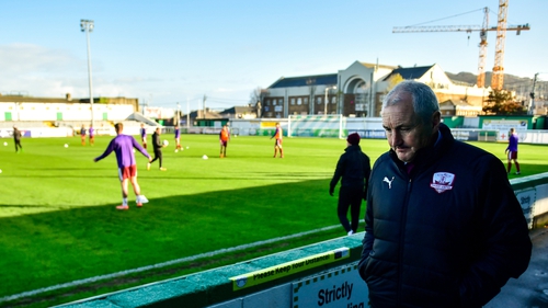 John Caulfield brings his side to Tallaght Stadium