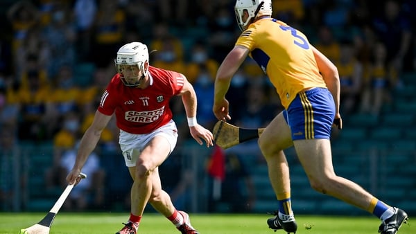 Patrick Horgan in action against Clare's Conor Cleary