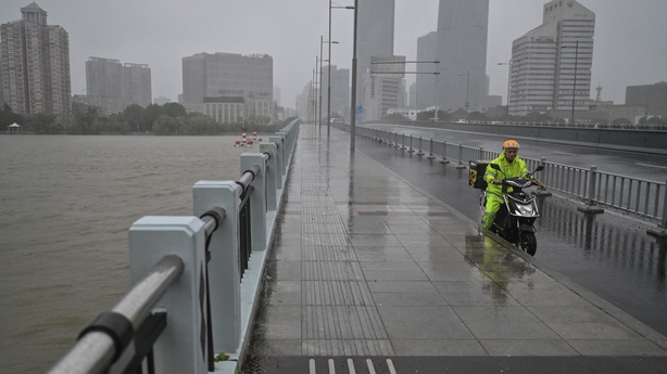 Typhoon In-Fa eatern China GETTY