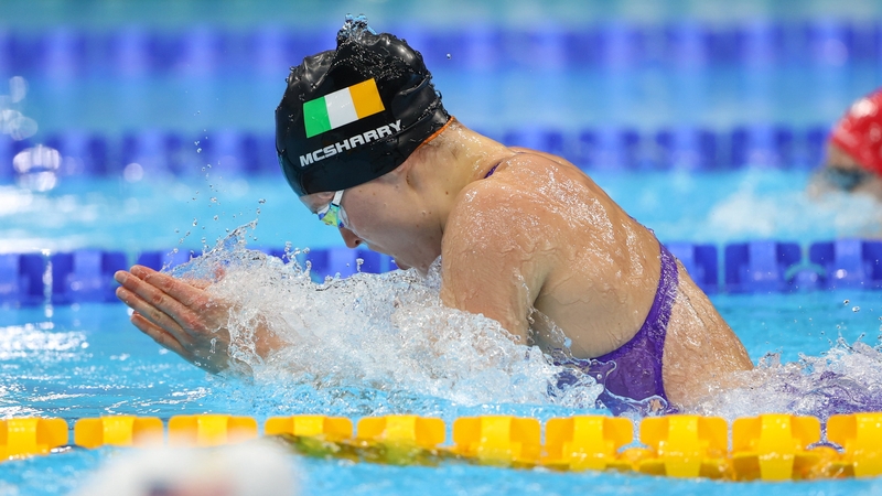 Tokyo 2020: McSharry makes 100m breaststroke final