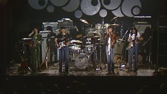 Dublin band 'Spud' at the National Stadium. Recorded in December 1975 and broadcast in August 1976.