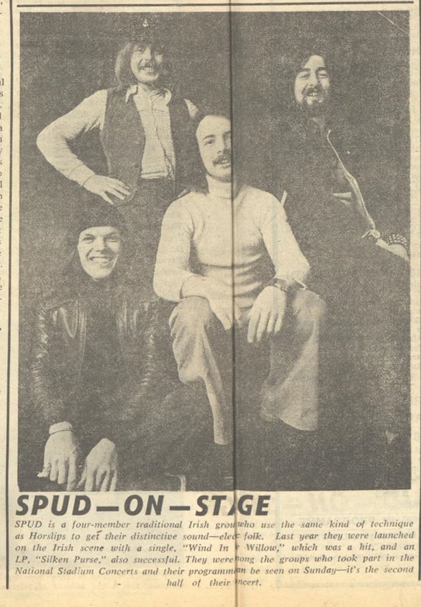 Spud in the RTÉ Guide, 10 September 1976