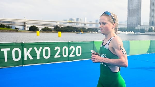 Carolyn Hayes finished inside the top 25 in Tokyo