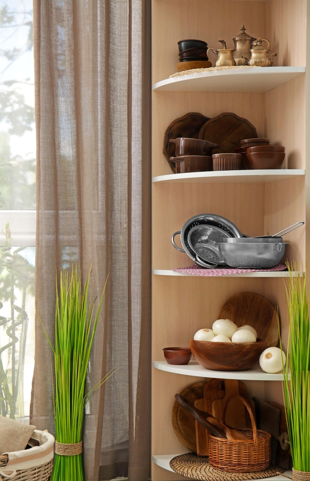 corner shelving units