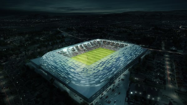 The design for Casement Park has been developed by architects Populous, who designed the Tottenham Hotspur, Emirates and Aviva stadia