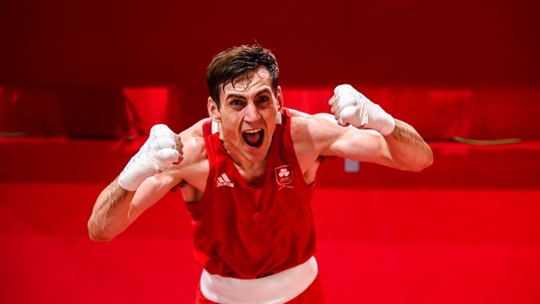 Aidan Walsh was unable to compete in his semi-final
