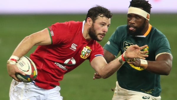Robbie Henshaw partners Chris Harris in the Lions midfield for Saturday's second Test