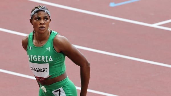 Blessing Okagbare was due to race today