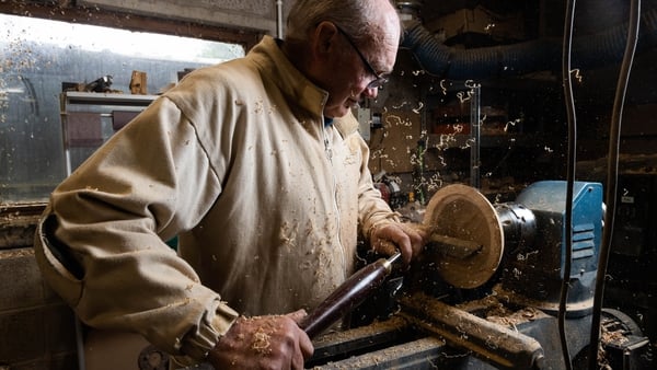 Woodturner John O'Shea is one of the participants in Cork Craft Month