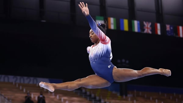 Simone Biles secured bronze on return to action