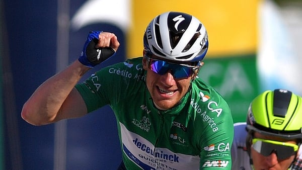Former Tour de France green jersey winner Bennett is currently injured