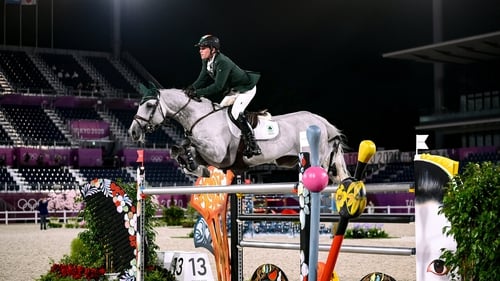 Darragh Kenny had a strong showing in the showjumping qualifier today ahead of the final