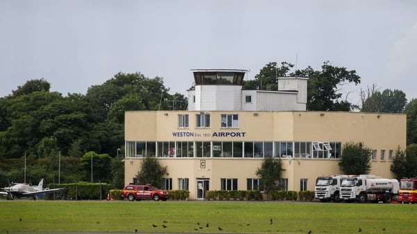 The light aircraft was searched at Weston Airport