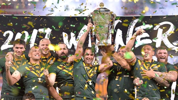 Australia won the 2017 Rugby League World Cup