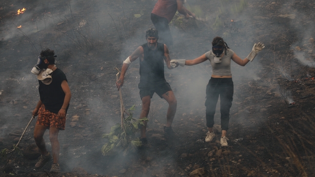Forest fire Turkey