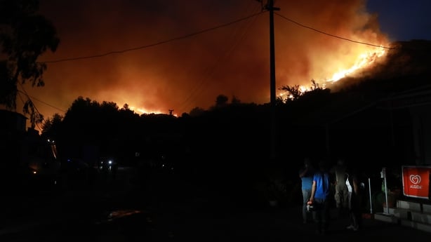 Forest fires, Mugla, Turkey