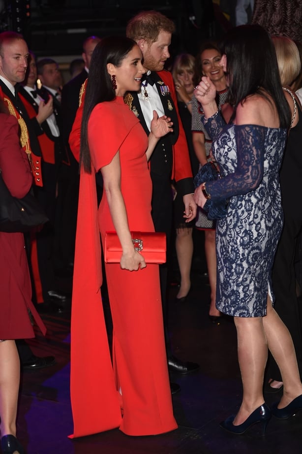 The Duke and Duchess of Sussex attend The Mountbatten Festival of Music at the Royal Albert Hall in London.