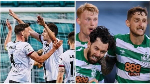 Dundalk and Shamrock Rovers have European first legs this evening