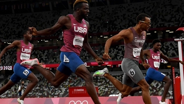 Tokyo 2020: De Grasse powers to 200m gold