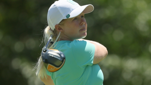 Stephanie Meadow shot six birdies and one bogey during an excellent second round