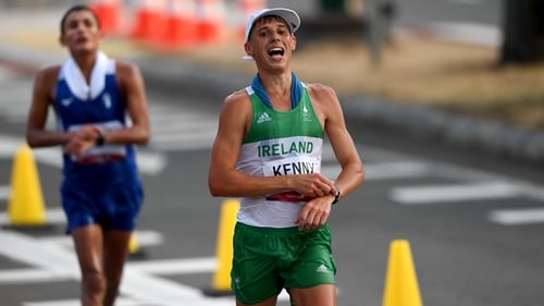 David Kenny finished 29th in his first Olympics