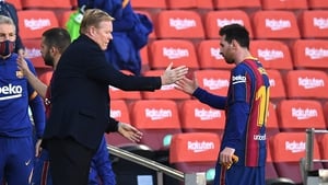 Barcelona manager Ronald Koeman took to Twitter to share his thoughts on Lionel Messi's exit