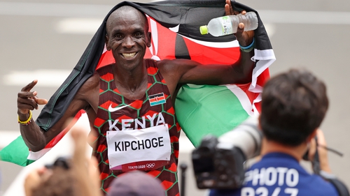 Eliud Kipchoge's footwear helped him become the first athlete to run a marathon in under two hours