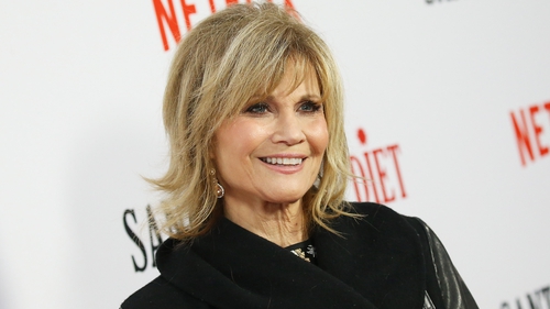 Markie Post, pictured in Hollywood in March 2018