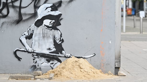 Banksy confirms he created 'spraycation' artworks
