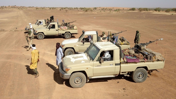 Local militia and Mali armed forces are fighting jihadists across the Sahel region (File pic)
