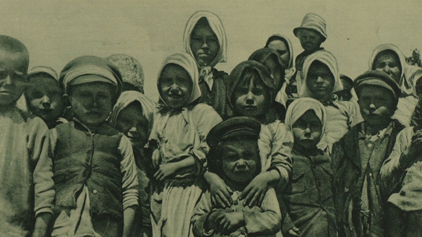 Children in Russia are so hungry that 'their bodies have become swollen and bloated' Photo: Illustrated London News, 20 August 1921