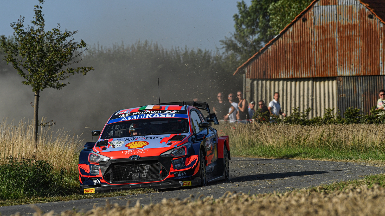 Craig Breen remains on course for podium in Belgium