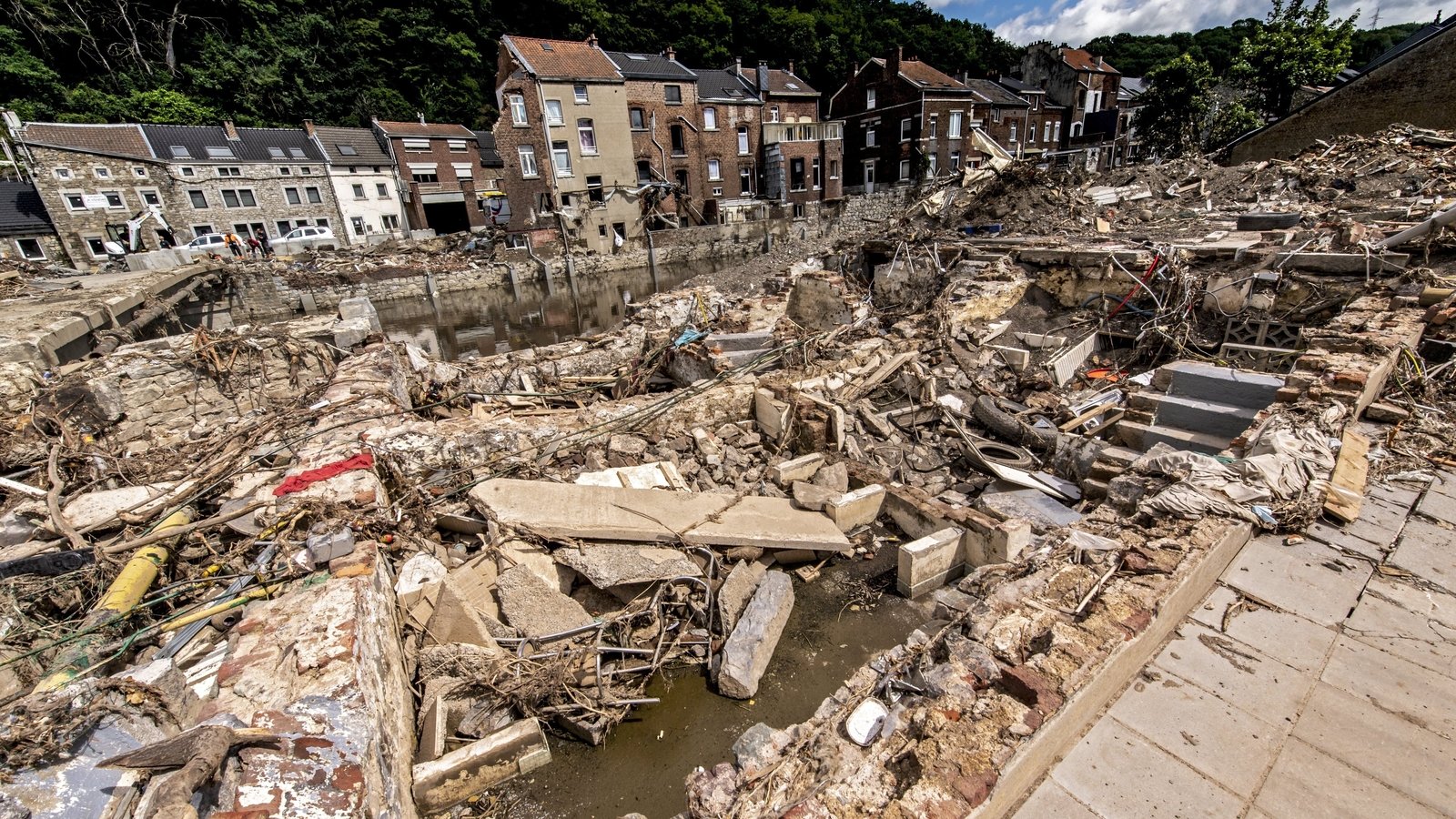 One month on, Belgian flood victims still reeling