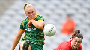 Vikki Wall was named the senior Footballer of the Year in 2021 after winning the intermediate accolade last year