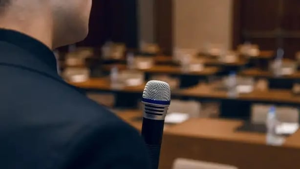 Public speaking anxiety is a common fear (Alamy/PA)