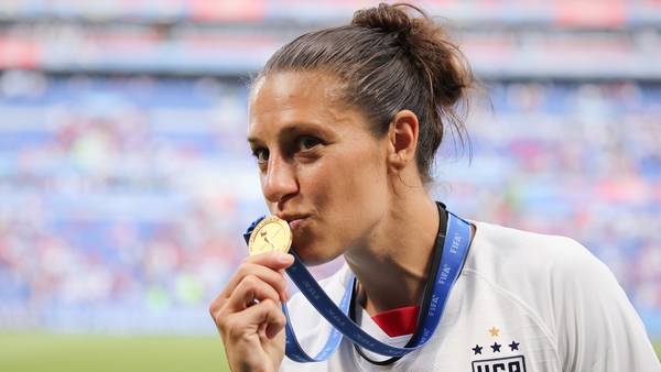 Carli Lloyd has called time on her career