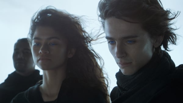 Zendaya and Timothée Chalamet in 2021's Dune