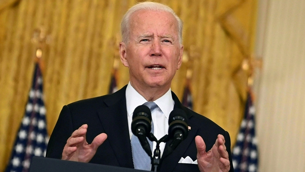 Joe Biden said 'we gave them every chance to determine their own future'
