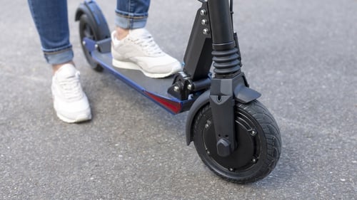 An Garda Síochána has said e-scooters are not considered suitable for use in a public place (File image)