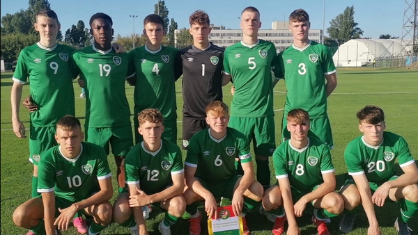 Ireland's Under-18s won 2-0 in Hungary