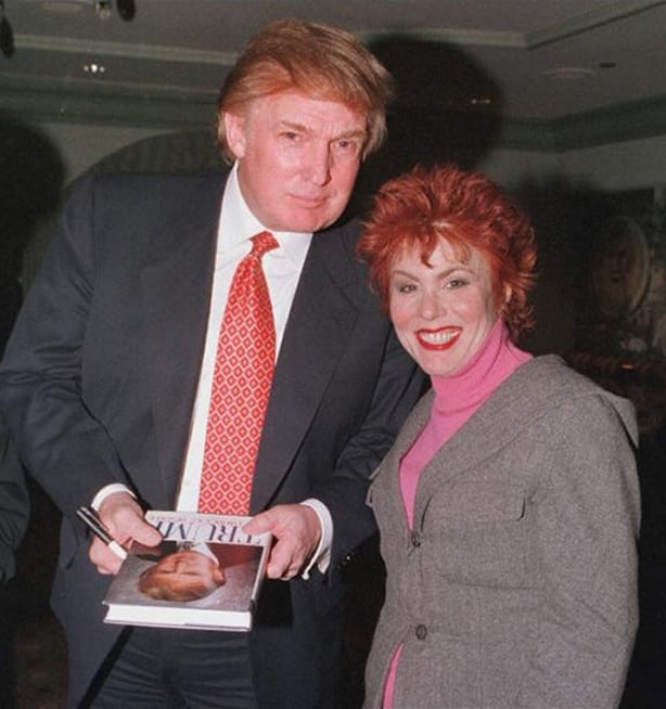 Donald Trump and Ruby Wax (BBC / Jonathan Furniss / PA)