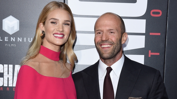 Rosie Huntington-Whiteley and Jason Statham (pictured in Hollywood in August 2016) are already parents to son Jack