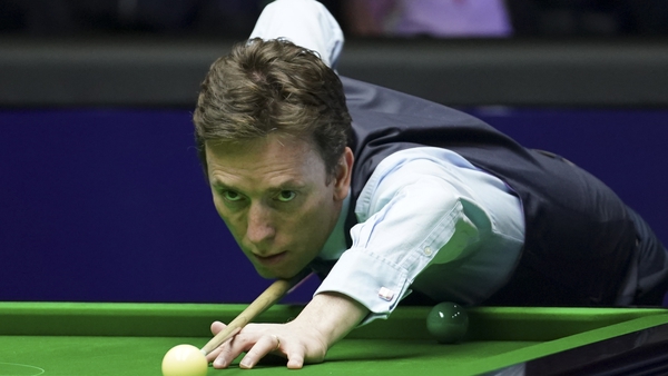 Ken Doherty's campaign ended in the second round