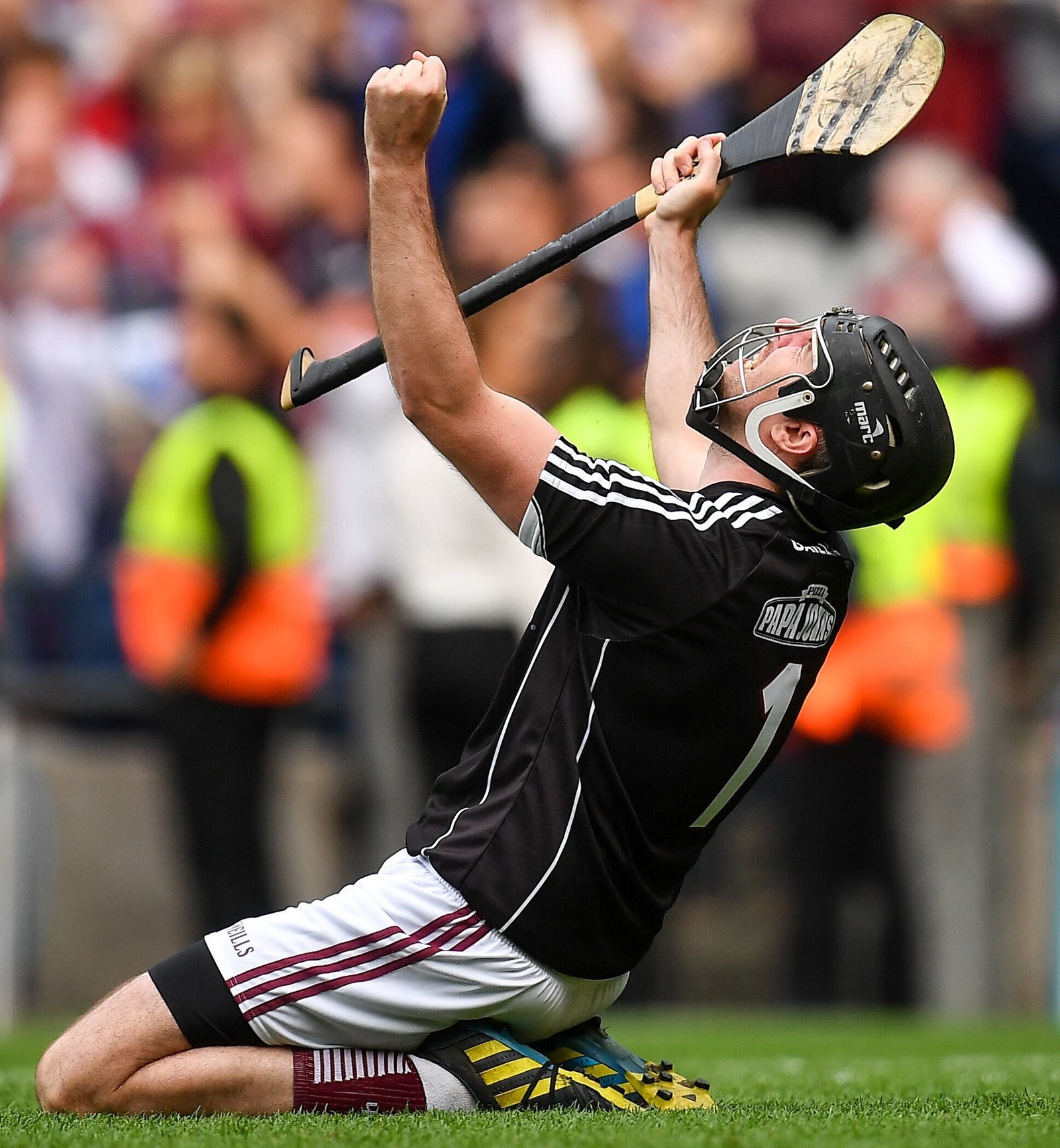 Image - Colm Callanan celebrates beating Waterford four years ago