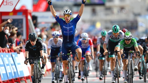 The 24-year-old Dutchman also won Tuesday's third stage